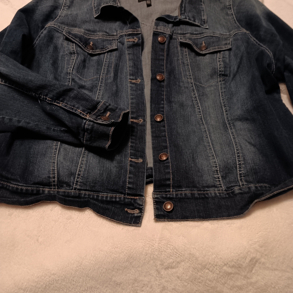 Jessica Simpson Dark Blue Jean Jacket